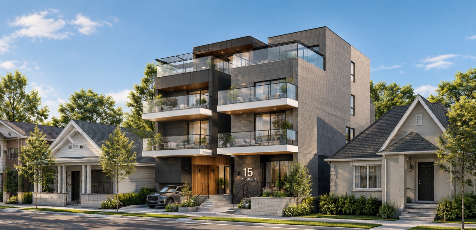 Crescent Town: a new Kplex ten-plex between the neighbouring houses